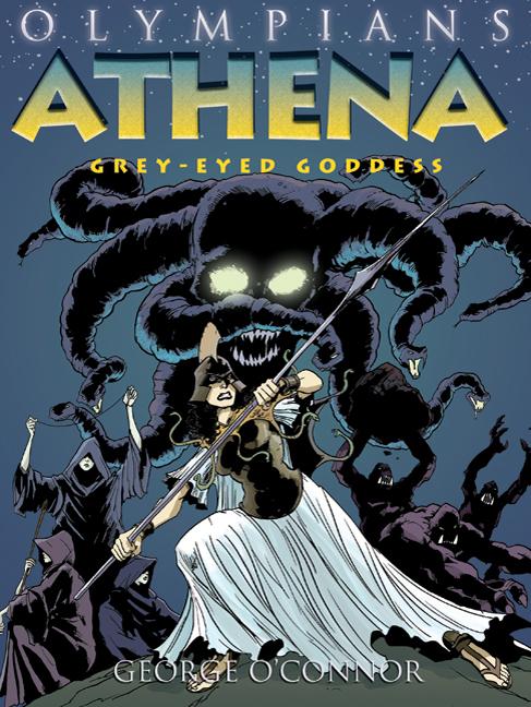 Book cover for Olympians: Athena: Grey-Eyed Goddess