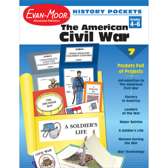 Book cover for American Civil War, Grades 4-6-Ls Cpq