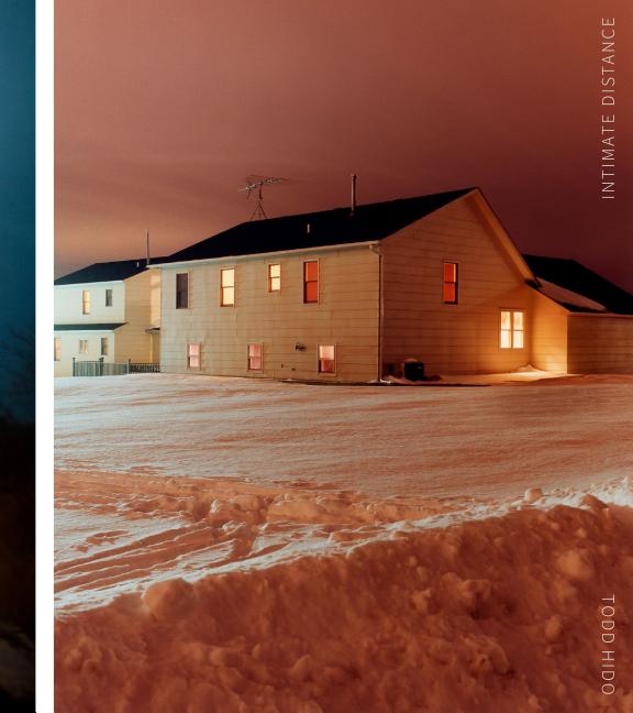 Book cover for Todd Hido: Intimate Distance: Twenty-Five Years of Photographs, a Chronological Album
