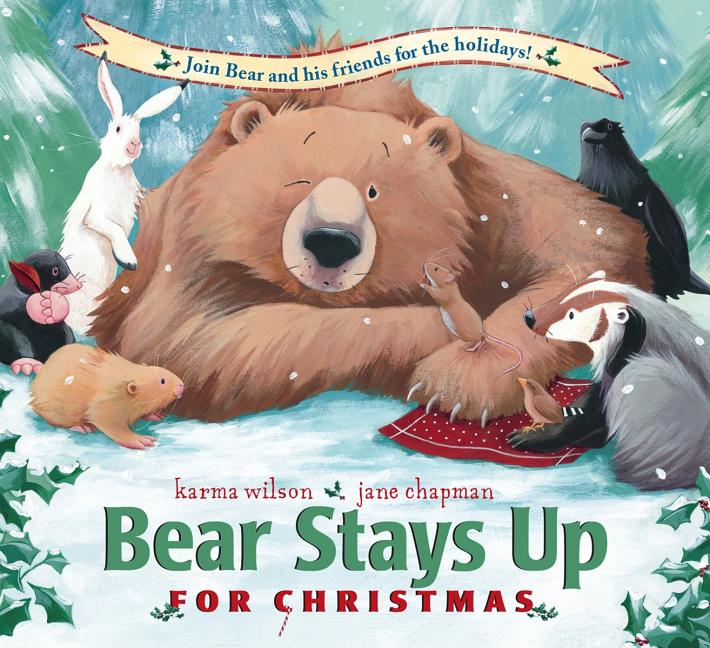 Book cover for Bear Stays Up for Christmas