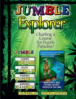 Book cover for Jumble Explorer: Charting a Course for Puzzle Paradise!