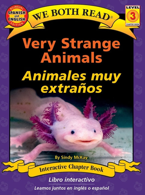 Book cover for We Both Read: Very Strange Animals / Animales Muy Extraños (Bilingual in English and Spanish)