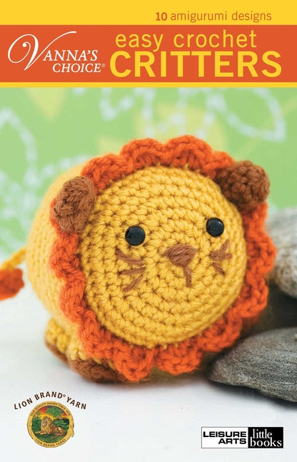 Book cover for Easy Crochet Critters: 10 Amigurumi Designs