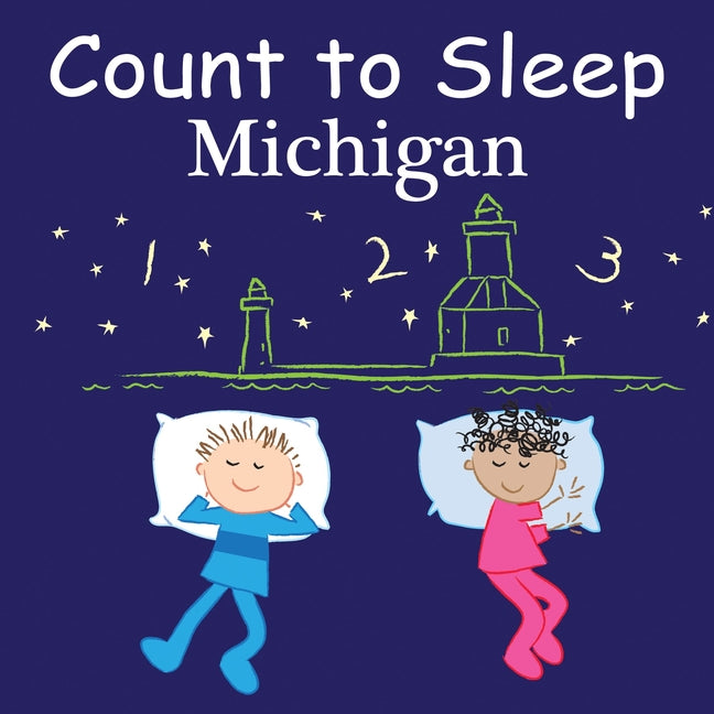 Book cover for Count to Sleep Michigan