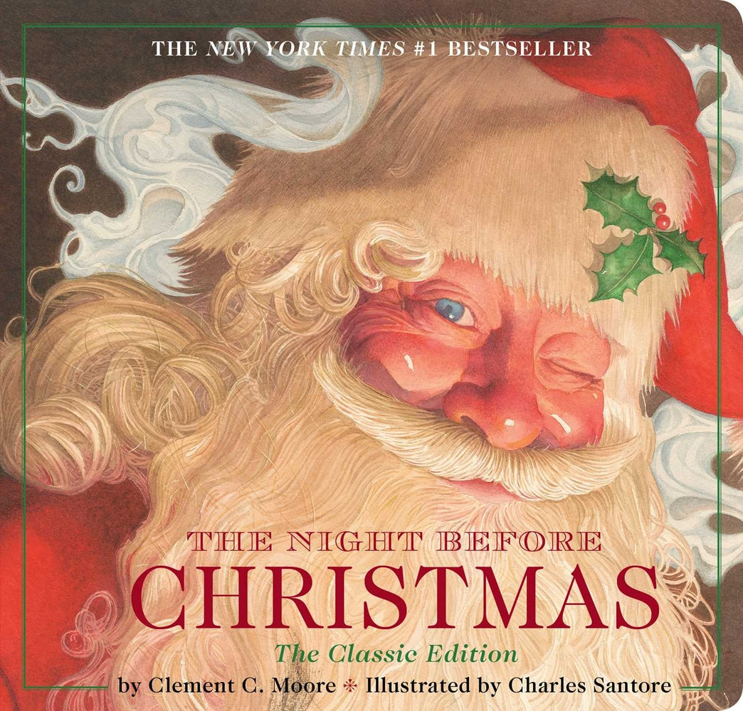 Book cover for The Night Before Christmas Board Book: The Classic Edition