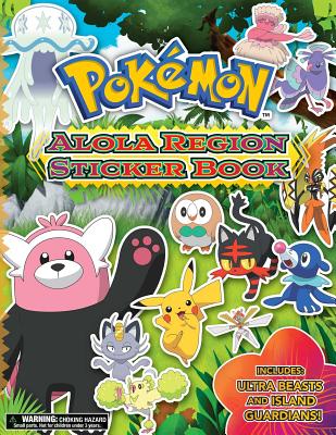 Book cover for Pokémon Alola Region Sticker Book