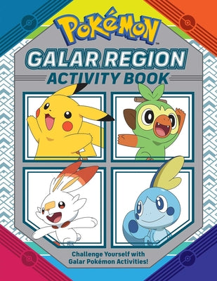 Book cover for Pokémon Official Galar Region Activity Book