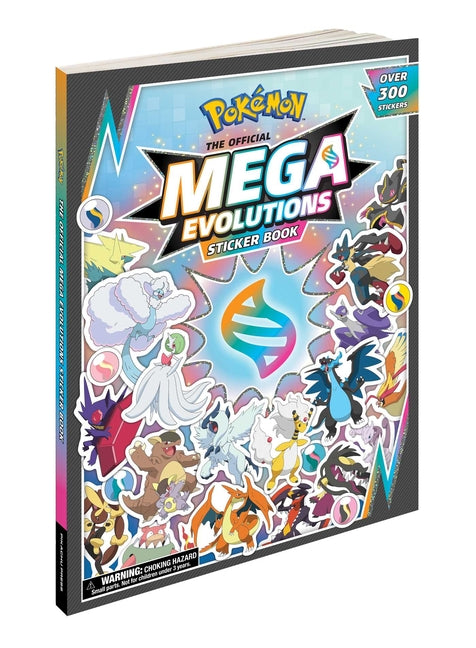 Book cover for Pokémon the Official Mega Evolutions Sticker Book