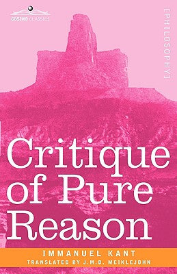 Book cover for Critique of Pure Reason