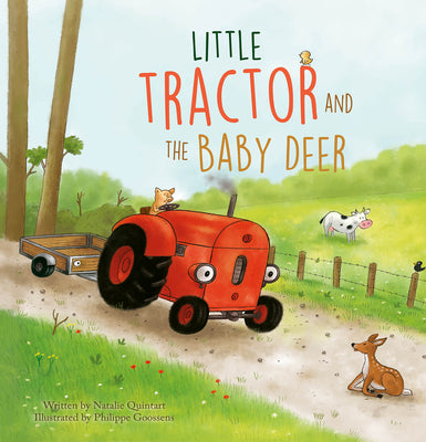 Book cover for Little Tractor and the Baby Deer