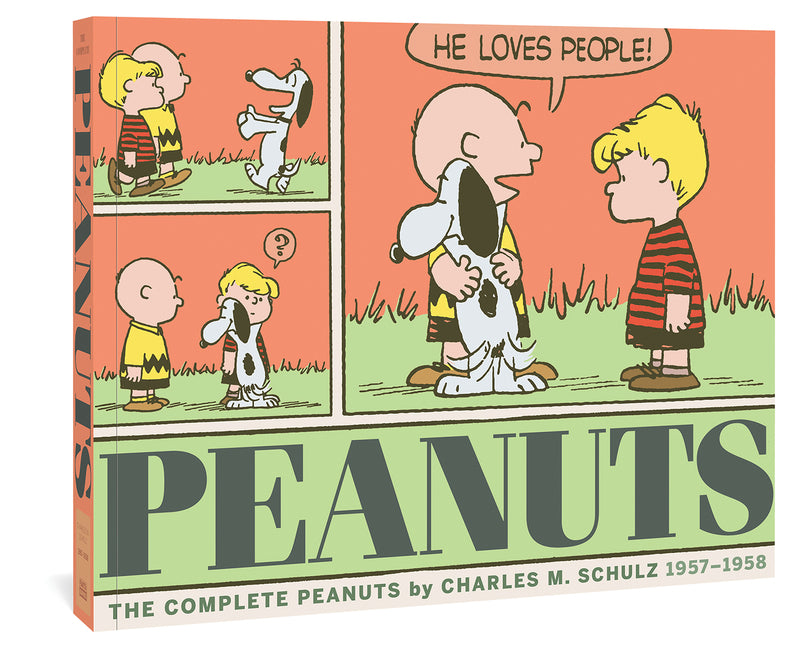 Book cover for Complete Peanuts 1957-1958: Vol. 4 Paperback Edition