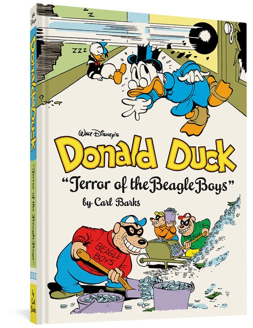 Book cover for Walt Disney's Donald Duck Terror of the Beagle Boys: The Complete Carl Barks Disney Library Vol. 10