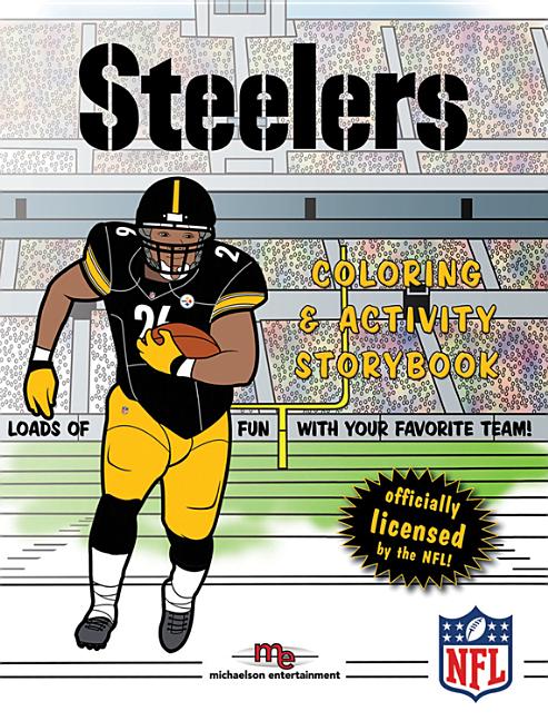 Book cover for Pittsburgh Steelers Coloring &
