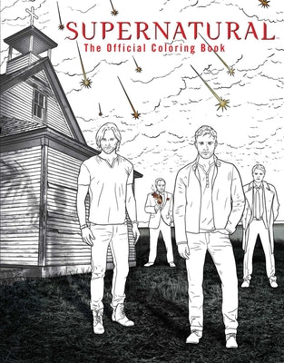 Book cover for Supernatural: The Official Coloring Book
