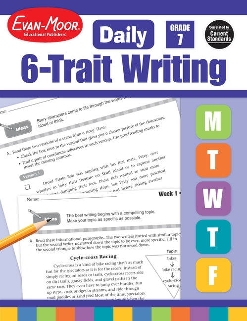 Book cover for Daily 6-Trait Writing, Grade 7 Teacher Edition