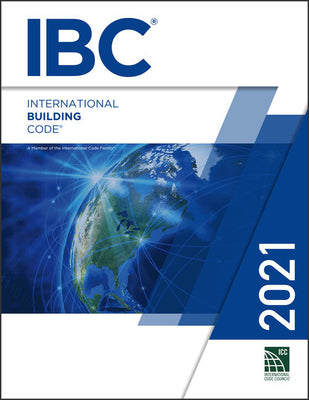 Book cover for 2021 International Building Code