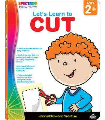 Book cover for Let's Learn to Cut, Ages 2 - 5