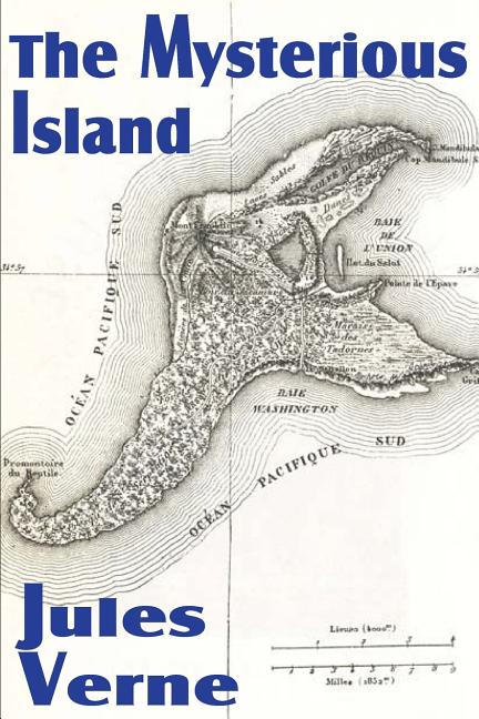 Book cover for Mysterious Island