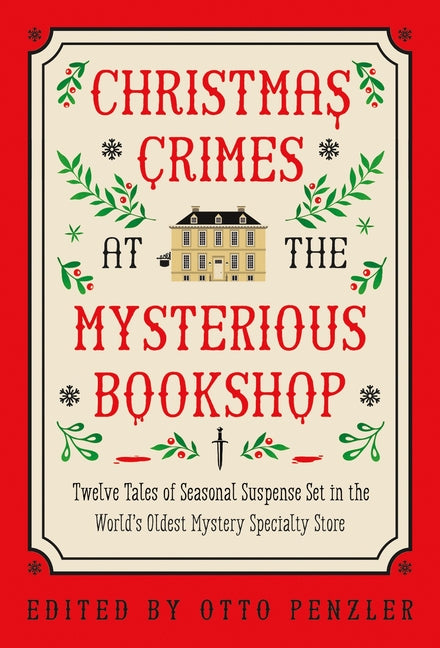 Book cover for Christmas Crimes at the Mysterious Bookshop