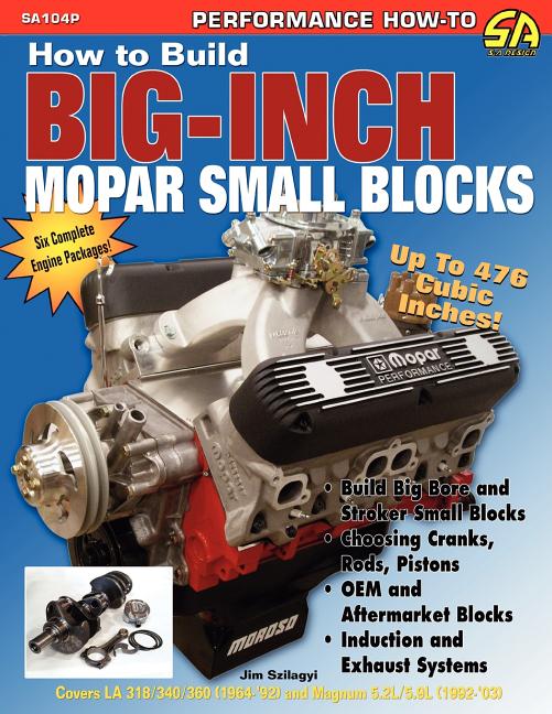 Book cover for How to Build Big-Inch Mopar Small Blocks