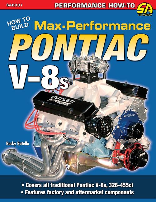 Book cover for How to Build Max-Performance Pontiac V-8s