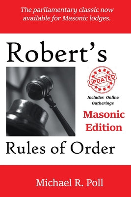 Book cover for Robert's Rules of Order: Masonic Edition
