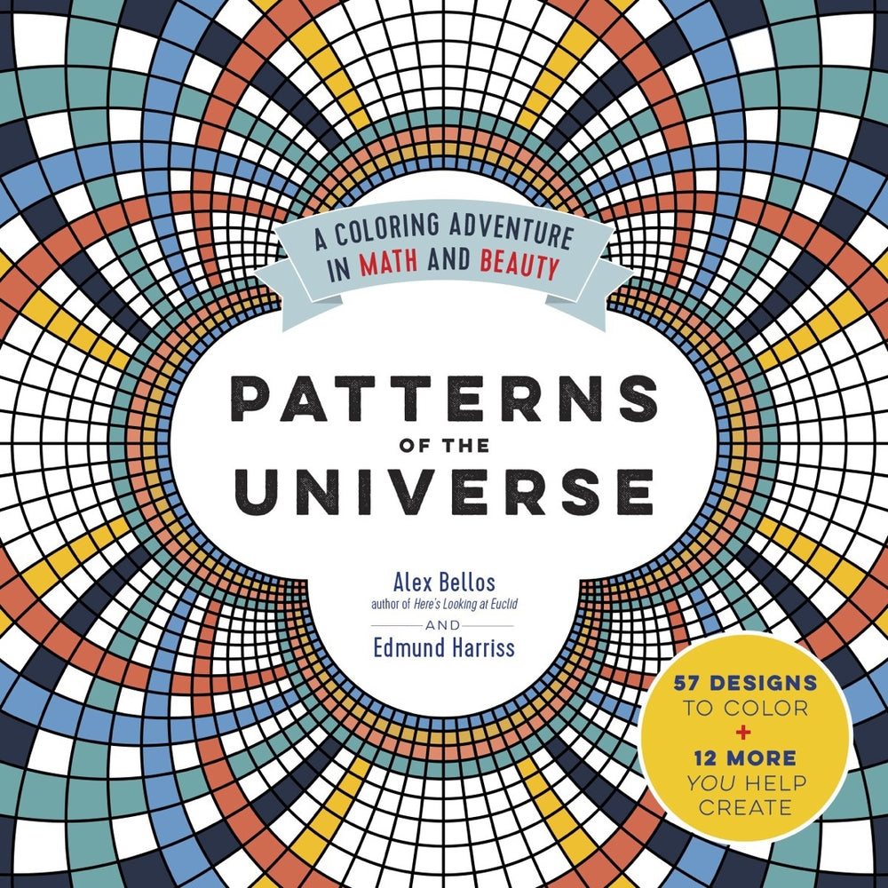 Book cover for Patterns of the Universe: A Coloring Adventure in Math and Beauty