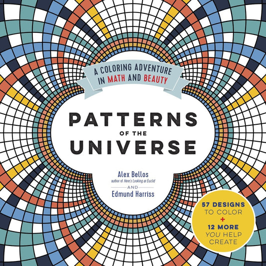Book cover for Patterns of the Universe: A Coloring Adventure in Math and Beauty