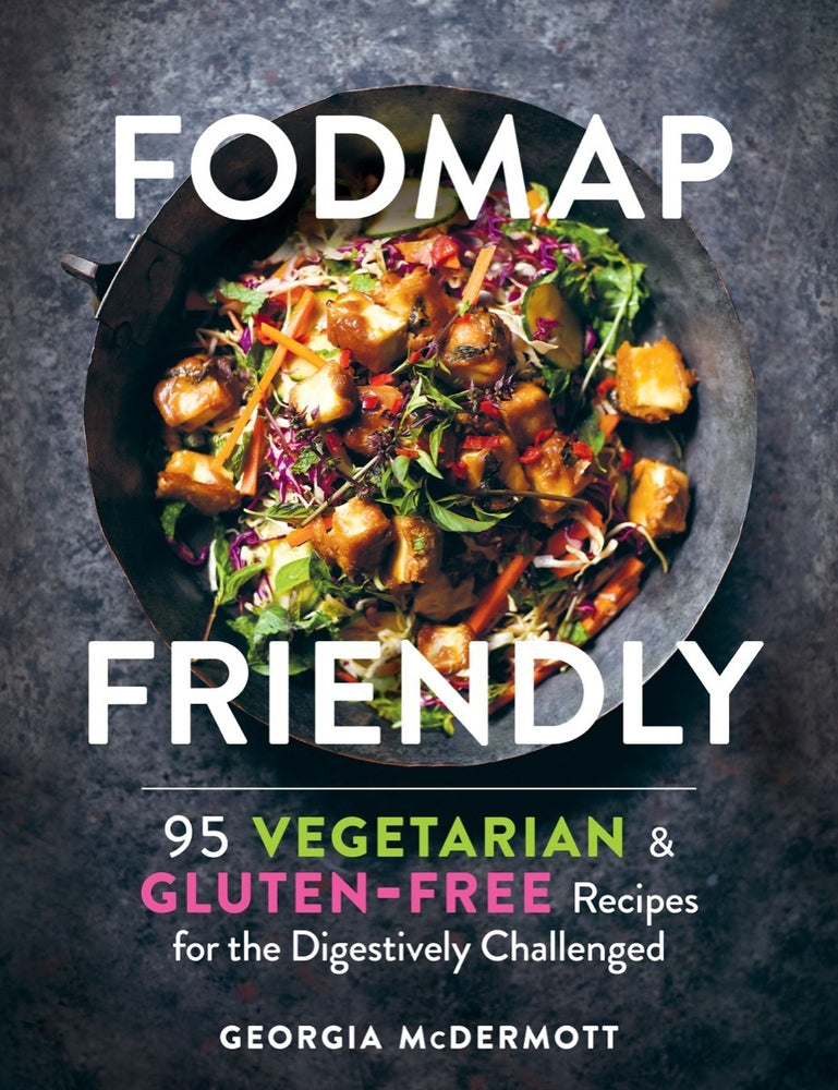 Book cover for Fodmap Friendly: 95 Vegetarian and Gluten-Free Recipes for the Digestively Challenged
