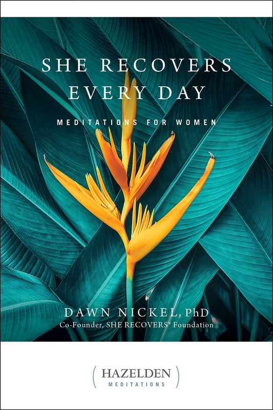 Book cover for She Recovers Every Day: Meditations for Women