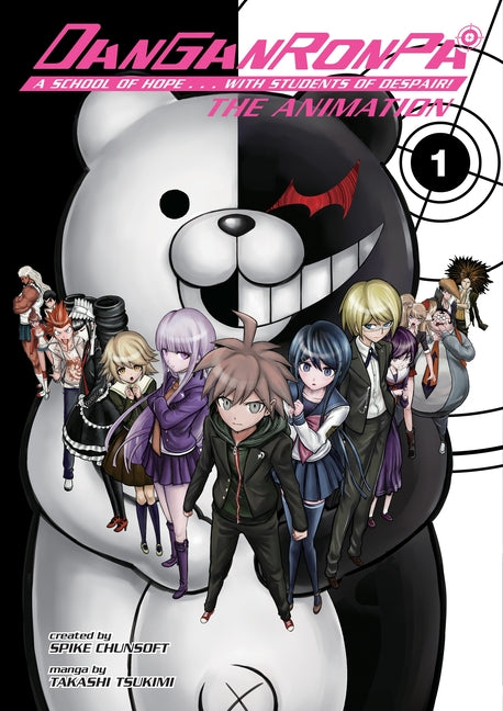 Book cover for Danganronpa: The Animation, Volume 1