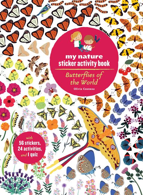 Book cover for Butterflies of the World: My Nature Sticker Activity Book