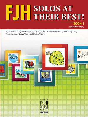 Book cover for Fjh Solos at Their Best!, Book 1