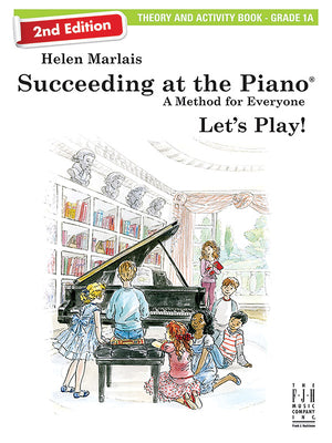 Book cover for Succeeding at the Piano, Theory & Activity Book - Grade 1a (2nd Edition)