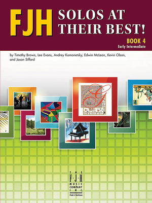 Book cover for Fjh Solos at Their Best!, Book 4