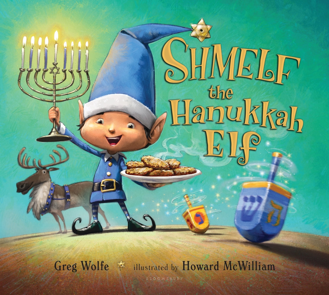 Book cover for Shmelf the Hanukkah Elf