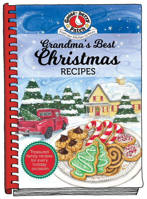Book cover for Grandma's Best Christmas Recipes