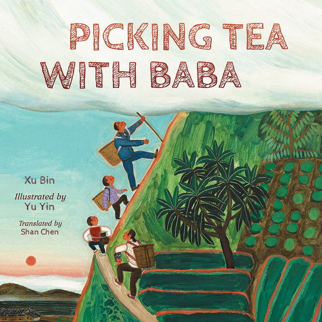 Book cover for Picking Tea with Baba