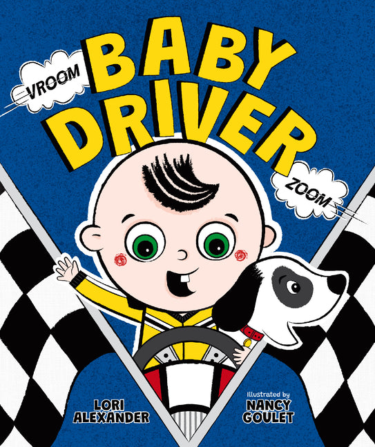 Book cover for Vroom, Baby Driver, Zoom