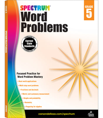 Book cover for Word Problems, Grade 5