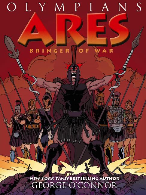 Book cover for Olympians: Ares: Bringer of War