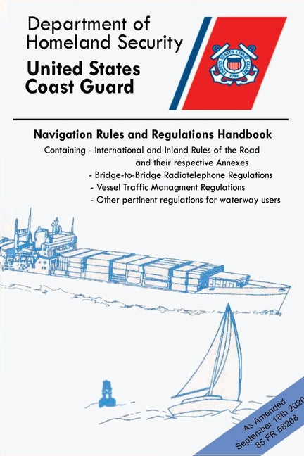 Book cover for Navigation Rules And Regulations Handbook (Color Print): Containing International & Inland Rules