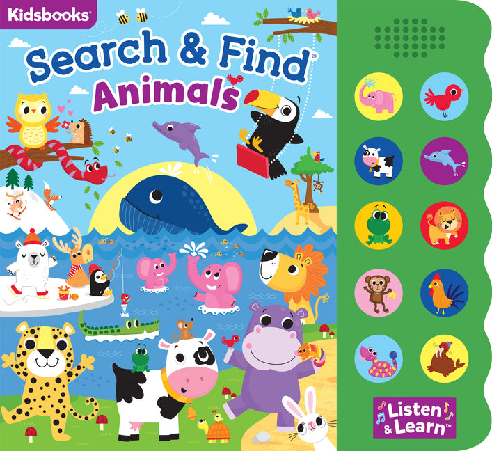 Book cover for Search & Find: Animals