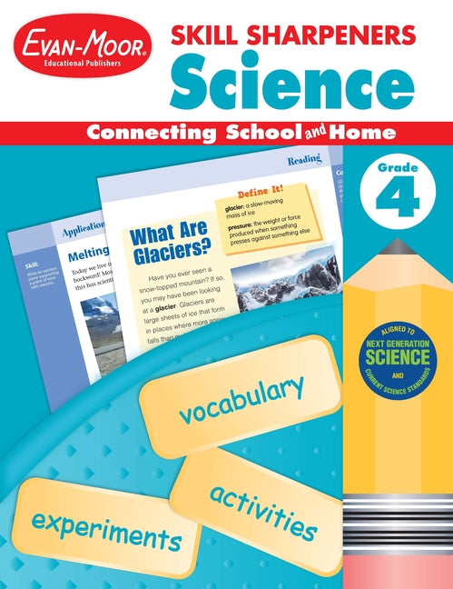 Book cover for Skill Sharpeners: Science, Grade 4 Workbook
