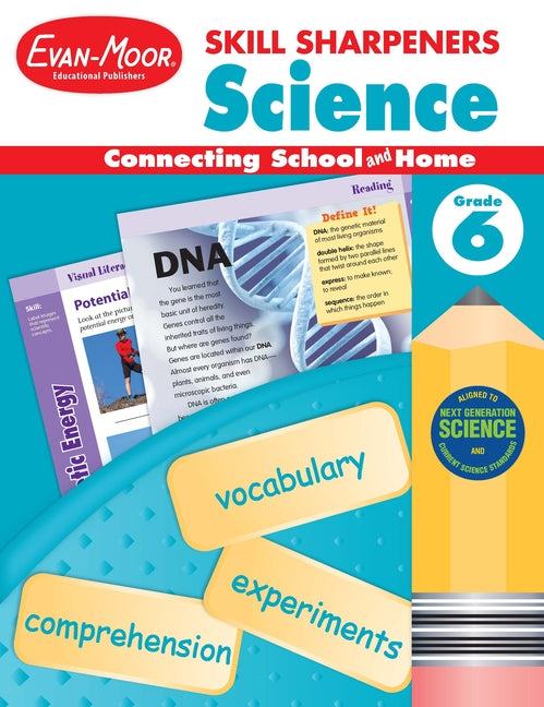 Book cover for Skill Sharpeners: Science, Grade 6 Workbook