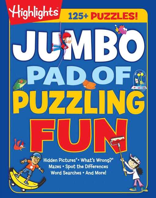 Book cover for Jumbo Pad of Puzzling Fun