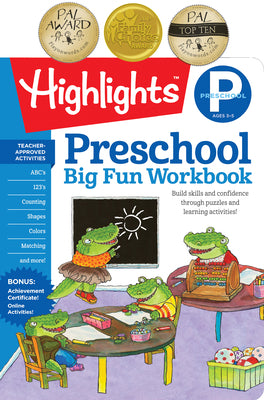 Book cover for Preschool Big Fun Workbook