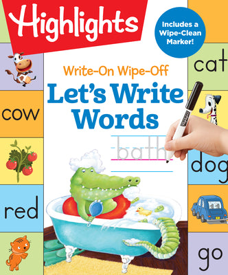 Book cover for Write-On Wipe-Off Let's Write Words