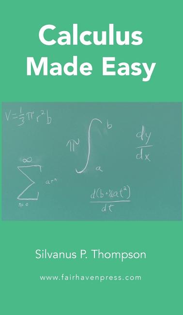 Book cover for Calculus Made Easy