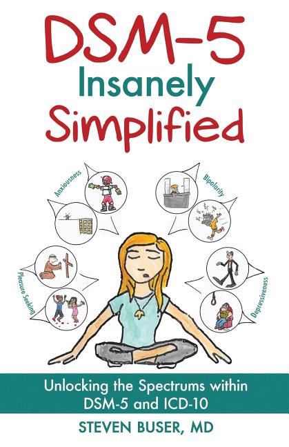 Book cover for DSM-5 Insanely Simplified: Unlocking the Spectrums within DSM-5 and ICD-10